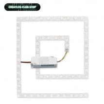 Panel de luz LED para techo de 20W y 40W, placa de módulo de luz, lámpara Led cuadrada de alta potencia, fuente de mecha, remould, luces de techo de 220V, retroiluminación