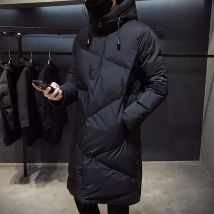 Mode Winter Jacke Männer marke kleidung Neue Parka Männer Dicke Warme Lange Mäntel Männer Hohe qualität Mit Kapuze jacke schwarz 5XL