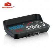 Neueste Hud Auto Obd2 Computer Head Up Display Obd Hud Digitale Tacho Windschutzscheibe Projektor ObdII Rpm Müdigkeit Fahren Km/H Mph