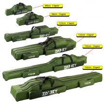 Proxpeborse per canne da pesca pieghevoli in tessuto Oxford multiuso di alta qualità strumenti per canne da pesca attrezzi per attrezzi da pesca 60-150/152/180CM