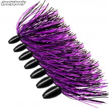 1 Stück Wolfram-Angelgewichte, Platinen, 7 g, 10 g, 14 g, 21 g, 28 g, 35 g, Rock-Stanzgewicht, Slither-Rig-Angelgerät