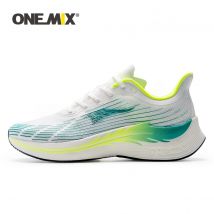 ONEMIX 2025 zapatillas de correr para hombre, zapatillas deportivas de carreras transpirables, informales, suaves, nueva tendencia, zapatillas antideslizantes para caminar al aire libre para hombre