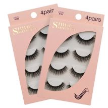 SHIDISHANGPIN Natrual 3D Mink False Eyelashes 4 Pairs Make up Full Strip Lashes 3D Mink Lashes Fluffy faux cils Soft Maquiagem