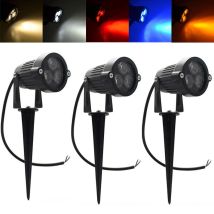 Wasserdicht IP65 LED Flutlicht Strahler Glühbirne 9W Landschaft Garten Hof Lampe Flutlichter Grün Blau Rot Warm/Kaltweiß
