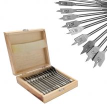 13 stücke 152mm Holz Bohrer Flache Spaten Bohrer Set Hex Schaft Bit Metall Holzbearbeitung Bohrer Power Werkzeug Zubehör für Locher