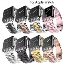Stainless steel metal strap For Apple Watch 40mm 44mm 38mm 42mm fashion band for Apple Watch series 7 6 5 4 3 2 1 Watch bracelet