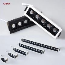 Dimmable Recessed Strip CREE LED  2w 4w 6w10W 20W 30W COB LED Down lights AC85~265V LED Strip lamp Indoor Lighting simpl dimmer