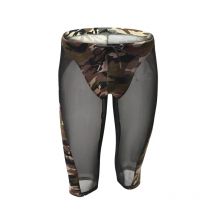 Mesh Boxer Camouflage Männer Unterwäsche Elastische Bund Atmungsaktive Sport Boxer Bodybuilding Dünne Boxershort Baselayer Strumpfhosen