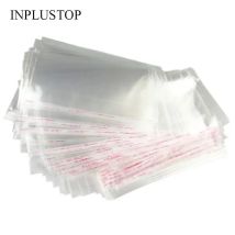 100/300 Stück OPP-Polybeutel, transparent, selbstklebend, durchsichtig, Zellophan-Verpackungsbeutel, Kunststoff, Großhandel, dicke Kekskarten, OPP-Beutel