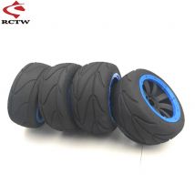 Vorne oder hinten Super Grip Road Wheel Slick Tire Racing Slick Tire Set für 1/5 MadMax HPI Rofun