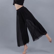Latin Hose Standard Trainingshose Tanzhose Tango Walzer Tanzkostüme Damen Ballsaal Wettbewerb Bauchtanzhose