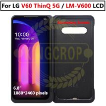 Per LG V60 ThinQ 5G LCD Doppio Display Touch Screen Digitizer Per LG V60 LCD Per LG LMV600EA lcd Sostituzione Secondaria