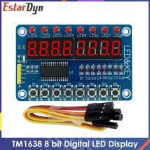 Tm1638 moduls chl üssel anzeige für avr arduino neue 8-bit digitale led röhre 8-bit