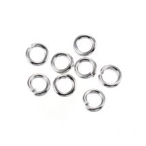 304 Edelstahl Jump Ringe Schließen Abgelötet Jump Ringe für Schmuck Zubehör Liebhaber 4mm 5mm 6mm 7mm 8mm 9mm 10mm