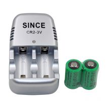 4 pcs battery+charger;6pcs 3V CR2 800mAh rechargeable battery,2pcs digital camera made by special batteries; CR2 battery charger