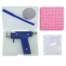 Ear gun Nose Navel Body Piercing Gun Tool Kit 98pcs Instrument Studs Set DIY Tongue Gun Pistola de oreja Pistolet d'oreille