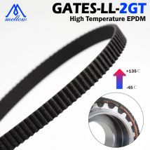 EPDM High Temperature  2GT Gear Synchronous Belt GT2 Width 6MM 9MM 10MM Timing Belt For BOX 3D Printer Voron BLV