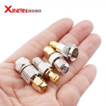 Xinangogo f zu sma Stecker Buchse Adapter f Typ zu sma Stecker HF Koaxial adapter