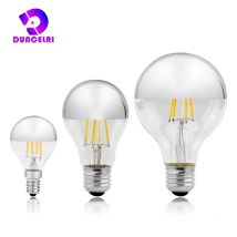 Edison E14 E27 Spiegel Silber Retro LED Glühbirne 4W G45 A60 ST64 G80 G95 Vintage Filament Lampada LED Lampe warmweiße Beleuchtung