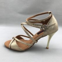 9cm hohe ferse Latin Dance Schuhe Für frauen Salsa schuhe komfortable latin schuhe MS6209GDL niedrigen ferse verfügbar dropshipping