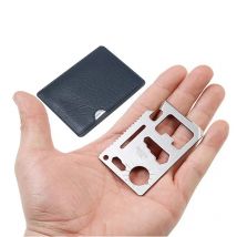 11-in-1 Multifunktions-Schweizer Messer Outdoor-Camping Überleben Jagd Militär Kreditkarten messer sos Taschen säbel Werkzeug