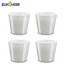 4 Pcs Fermentierter Silikon Stecker, home Brau Gärung Carboy Luftschleuse Stopper Lebensmittel Grade Gummi Abdeckung Stecker 8mm Loch Kein Geruch