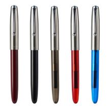 classic jinhao 51-A plastic transparent Fountain Pen stainless steel fine Stationery Office school supplies Writing ink pens