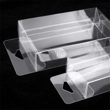 Blister PVC Kunststoff Transparente Verpackung Box Handy Fall Abdeckung Kosmetische Geschenk Box Display Box Mit Hängen Loch 100 teile/los