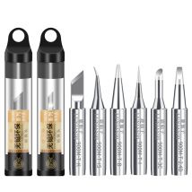 LUXIANZI 1pcs Lead Free Soldering Iron Tips Copper 900M Tip Soldering BGA Welding Tips K/1.5K/SK/3C/B/IS/I/2.4D SGS High Quality