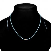 ZMZY Böhmische Halsketten mit kurzem Kragen für Frauen, verstellbar, Bijou, ethnische Statement-Glasperlen, Miyuki-Halskette, Geschenk