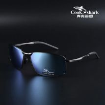Kochen Shark Polarisierte Sonnenbrille männer Treiber Fahren Gläser Trend Sonnenbrille Männer der UV