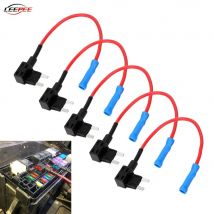 24V 12V Auto Sicherung Klingen Halter Schaltung Adapter Schutz Splitter ATM APM Tap Micro Stecker Lkw Automobil Zubehör 5 stücke