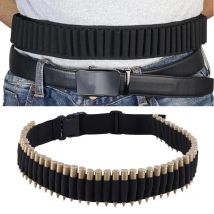 50 Rounds Tactical Shell Belt Bandolier Holder Hunting .223/.204cal Holder Cartridge Belt