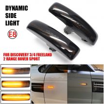 12V dla Land Rover Range Rover Sport Discovery 3 4 Freeland 2 Kierunkowskaz LED Boczne światło obrysowe Repeater Migacz Światło kontrolne