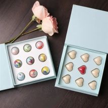 Valentinstag Herz Geformt Schokolade Verpackung Box 9 Zählen Schokolade Box