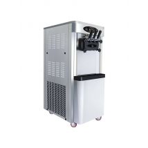 Soft Ice Cream Machine Automatic Ice Cream Maker 1800W Stainless Steel Yogurt Ice Cream 3 Flavors