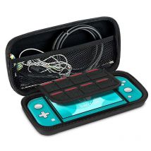 Custodia per interruttori portatile custodia rigida in EVA borsa per il trasporto custodia in cristallo PU compatibile Nintendo Switch Lite accessori per Console di gioco