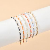ZMZY Boho Thin Small Natural Pearl MIYUKI Beads Bracelet Fashion Summer Jewelry Pulseras Handmade Rope Luxury Braclet Wholesale