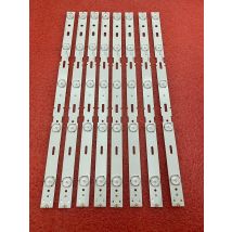 8 stücke LED-Streifen für Grundig 40 vle565bg 40 vle4520 40 vle6520bl 2013 arc40 _ 3228 n1 40-lb-m520 40 vle4421bf 40 vle 4421 bf