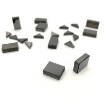 PCD Diamond Segments turning and boring tools brazed tips CBN lathe cutter blanks with tungsten carbide body