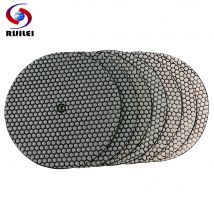 7 Teile/satz 9 Zoll Diamant Trockenen Polieren Pad Sharp Flexible 225mm Polieren Pads Für Granit