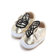 New Spring Autumn Baby Shoes Lovely Butterfly Infants PU First Walkers Newborn Boys Girls Casual Shoes