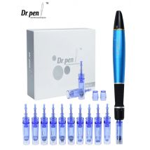 Wireless Dr Pen A1 Microneedling Pen with Cartidges Kit Derma Pen Auto Micro Needles Mesotherapy Device Face Skin Care