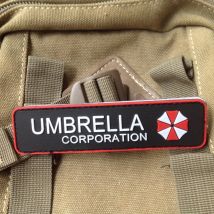 Umbrella Corporation PVC 3D-Gummiabzeichen, militärischer taktischer Aufnäher