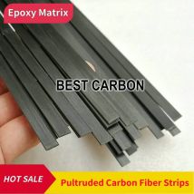 SPEDIZIONE GRATUITA Striscia in fibra di carbonio pulmettata da 500 mm di lunghezza, striscia CRP, stecca CFK, batten in fibra di carbonio, barre in fibra di carbonio, cintura