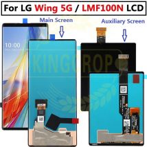 Per LG Wing LCD Touch Screen Digitizer Assembly per LG Wing 5G sostituzione LCD ausiliaria LMF100N, LM-F100N, LM-F100