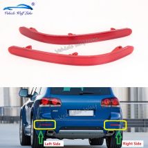 For VW Touareg 2007 2008 2009 2010 Rear Bumper Reflector Tail Light Bars Brake Parking Warning