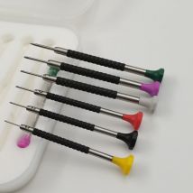 6 Teile/los Hohe-Ende Sortieren Uhr Schraubendreher Kit Utral Harte Uhr Reparatur Schraube Fahrer