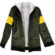 2025 Voltron Legendary Defender Lance Cosplay Costume Lance Hood Jacket For Halloween Carnival Top Coat Custom Made