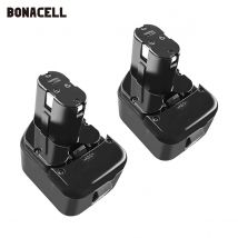 Batería de repuesto para Hitachi EB1214S, EB1212S, EB1220HS, 3500, 324360, Eb1220bl, DS12DVF3, DN12DY, DH15DV, EB1220HL, L50, 12V, 322434 mAh